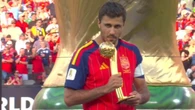 Diante de lágrimas de Messi, Rodri é eleito o melhor da Copa