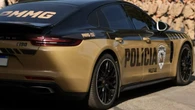 Carros de luxo apreendidos são utilizados pela Polícia
Militar