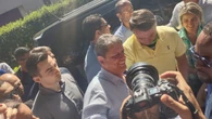 Bolsonaro chega à Agrishow com Tarcísio e gera tumulto em evento