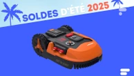 Tondez votre pelouse sans lever le petit doigt avec le robot Worx Landroid Plus WR147E.1 et sa ristourne de 350 € pour la fin des soldes
