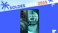Moins de 130 € pour un smartphone avec écran 120 Hz et charge rapide 45 W, c’est l’offre sur le Realme C71 pendant les soldes Amazon