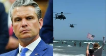 Pete Hegseth lifts Apache helicopter pilots' suspension for low flyover