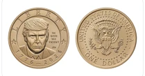 U.S. Mint to make $1 gold coin with Trump's face on it