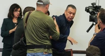 Lawmakers outraged over senator's forcible removal from DHS press conference
