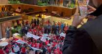 Protesters enter NYC's Trump Tower, chant "Free Mahmoud"