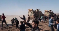 Kurds protest Turkish and Russian forces in Syria