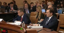 Democrats and Republicans clash in hearing as impeachment vote looms
