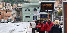 In Liguria le forti piogge stanno causando allagamenti e forti ritardi dei treni, in particolare tra Genova e La Spezia