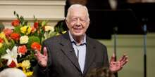 Jimmy Carter ha 100 anniFu presidente degli Stati Uniti tra il 1976 e il 1981, e dovette affrontare la 