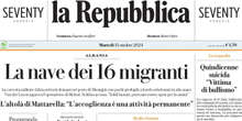 Le prime pagine di oggiLa prima nave diretta ai centri per migranti in Albania, la legge di bilancio, e i bombardamenti israeliani in Libano e a Gaza