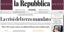Le prime pagine di oggiLa bocciatura del terzo mandato, la madre ha visto il corpo di Navalny, e la separazione di Fedez e Ferragni