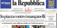 Le prime pagine di oggiLe reazioni alle violenze della polizia, le elezioni regionali in Sardegna, e l'anniversario del naufragio di Cutro