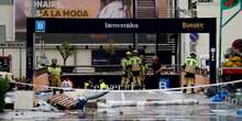 Nel parcheggio del centro commerciale di Aldaia allagato dall’alluvione in Spagna non c’erano cadaveri