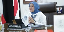 Menaker dan Bupati Teluk Wondama Bahas Pembangunan BLK Komunitas