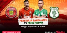 Link Live Streaming El Clasico Sumatera Eksklusif di Vidio, Persiraja Banda Aceh vs PSMS Medan