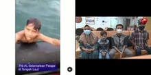 Bukan Dilempar dari Kapal, Ini Pengakuan Berbeda Pelajar Diselamatkan TNI AL di Laut