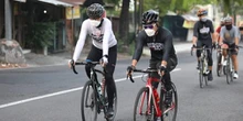 Gowes Bareng Gus Miftah Keliling Semarang, Ganjar Ingatkan Warga untuk Patuhi Prokes