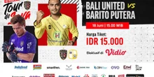 Link Live Streaming Bali United Tour de Java Eksklusif di Vidio, Jumat 18 Juni 2021