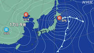 北日本 太平洋側中心に雪伴う非常に強い風の見込み 警戒を