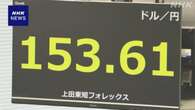 円相場 小幅に値上がり