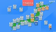 九州から東海 東北で猛烈な暑さ 熱中症対策 徹底を