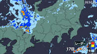 関東甲信越 17日夜にかけて激しい雨のおそれ 警報級の可能性も