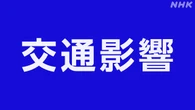 【交通影響】東京・神奈川で記録的な大雨