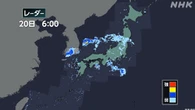 北日本 荒れた天気のおそれ 広い範囲で大気非常に不安定に