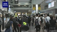 羽田空港 きょうも100便余が欠航 11日の雷雨の影響続く