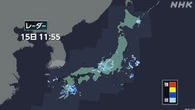 東日本中心に局地的に激しい雨 九州北部16日にかけ大雨おそれ