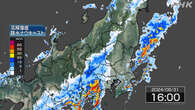 関東甲信と伊豆諸島 31日夜～1日午前 線状降水帯発生のおそれ