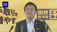 国民 玉木代表 “石井章元参院議員の辞職は当然 信頼損ねる”