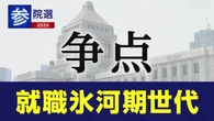 参院選 政党 政策アンケート「就職氷河期世代」