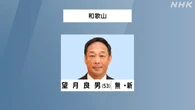 参議院選挙 和歌山選挙区 無所属 望月良男氏 初めての当選確実
