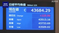 株価 値上がり 半導体関連の銘柄などに買い注文