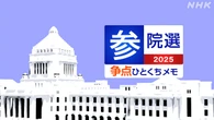 【詳しく知る参議院選挙】争点になるとみられる政策や課題は