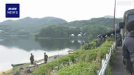 自衛隊練習機墜落事故 離陸後1分間安定飛行 旋回中に高度低下