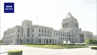 選択的夫婦別姓をめぐる法案 30日に衆院で審議入りで調整進む