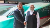 石破首相 インドのモディ首相と新幹線に乗車 導入へアピール