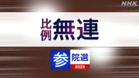 参議院選挙 無所属連合 比例代表の名簿登載者は
