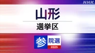 参議院選挙 山形選挙区 定員1に4人が立候補