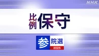 参議院選挙 日本保守党 比例代表の名簿登載者は
