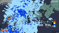 広い範囲で大気不安定 あすにかけ大雨おそれ 土砂災害など警戒