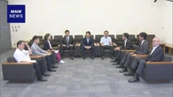 “ガソリン税暫定税率 早期廃止目指す” 野党8党 政策責任者ら