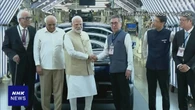 スズキ インドでEVの出荷開始 モディ首相「100か国に輸出」