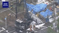 東京 工事現場の爆発事故 きょう現場検証 ボンベの経緯も捜査