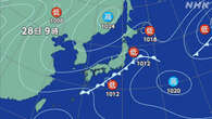 伊豆諸島 あすにかけ非常に激しい雨のおそれ 土砂災害など注意