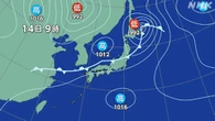 北海道や日本海側大雨に 西・東日本 引き続き土砂災害など警戒