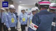 経団連 十倉会長 東電 柏崎刈羽原発を視察 早期の再稼働求める