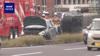 沖縄 ひき逃げなど疑いの米海兵隊兵士 酒気帯び運転の疑いも